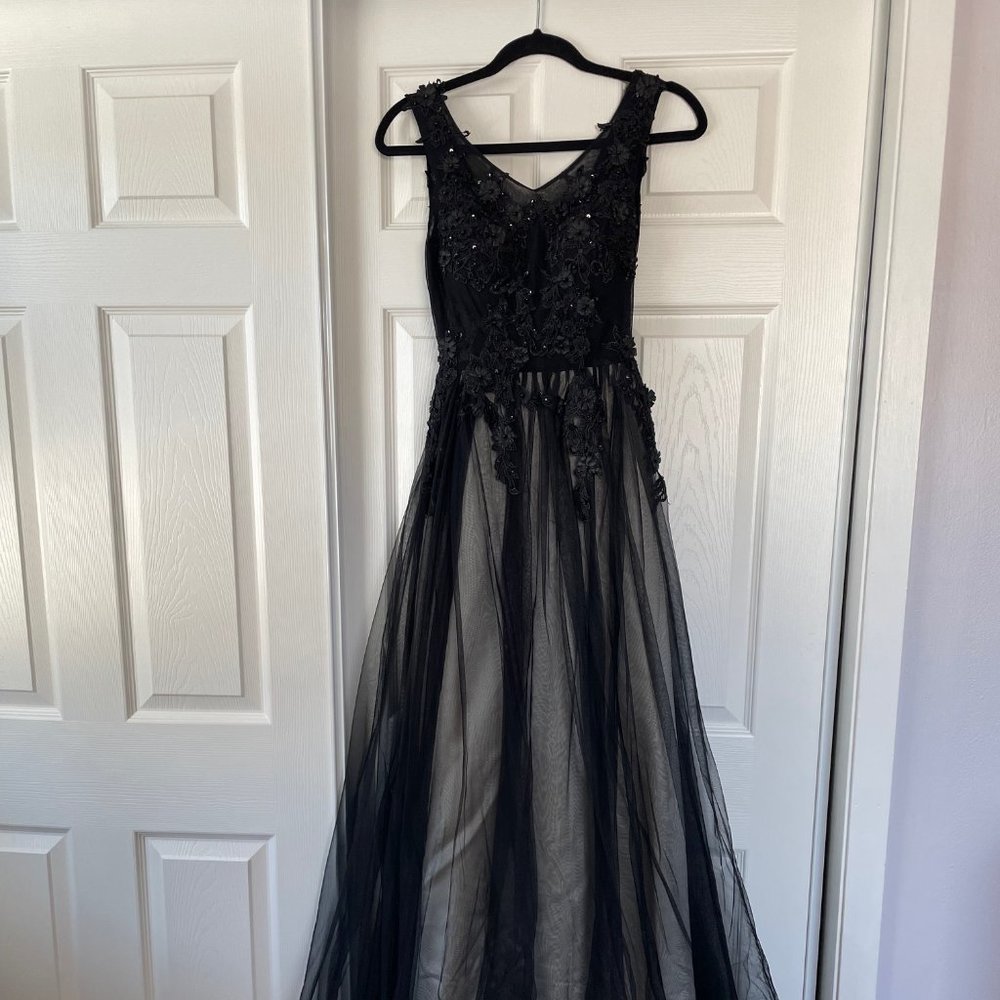 Black Party Gown